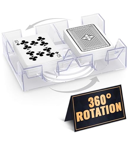 Playing Cards 2種 Flip Top Box for 2 decks of Bridge Playing Cards (With Score